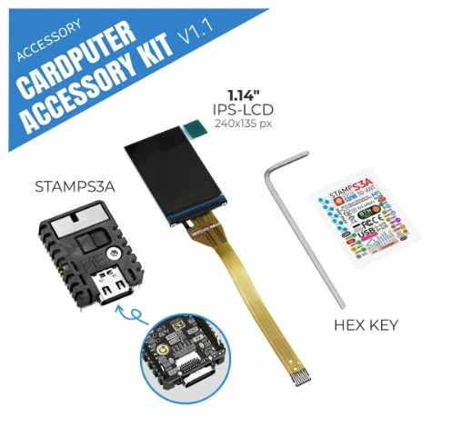 M5Stack Cardputer Accessory Kit v1.1 M5Stack Cardputer Accessory Kit v1.1